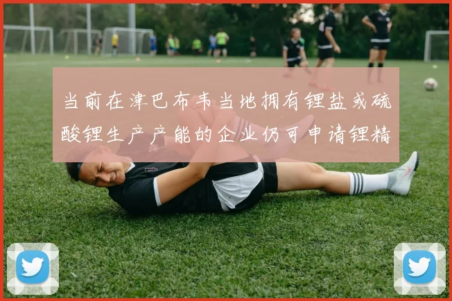 当前在津巴布韦当地拥有锂盐或硫酸锂生产产能的企业仍可申请锂精矿出口许可证